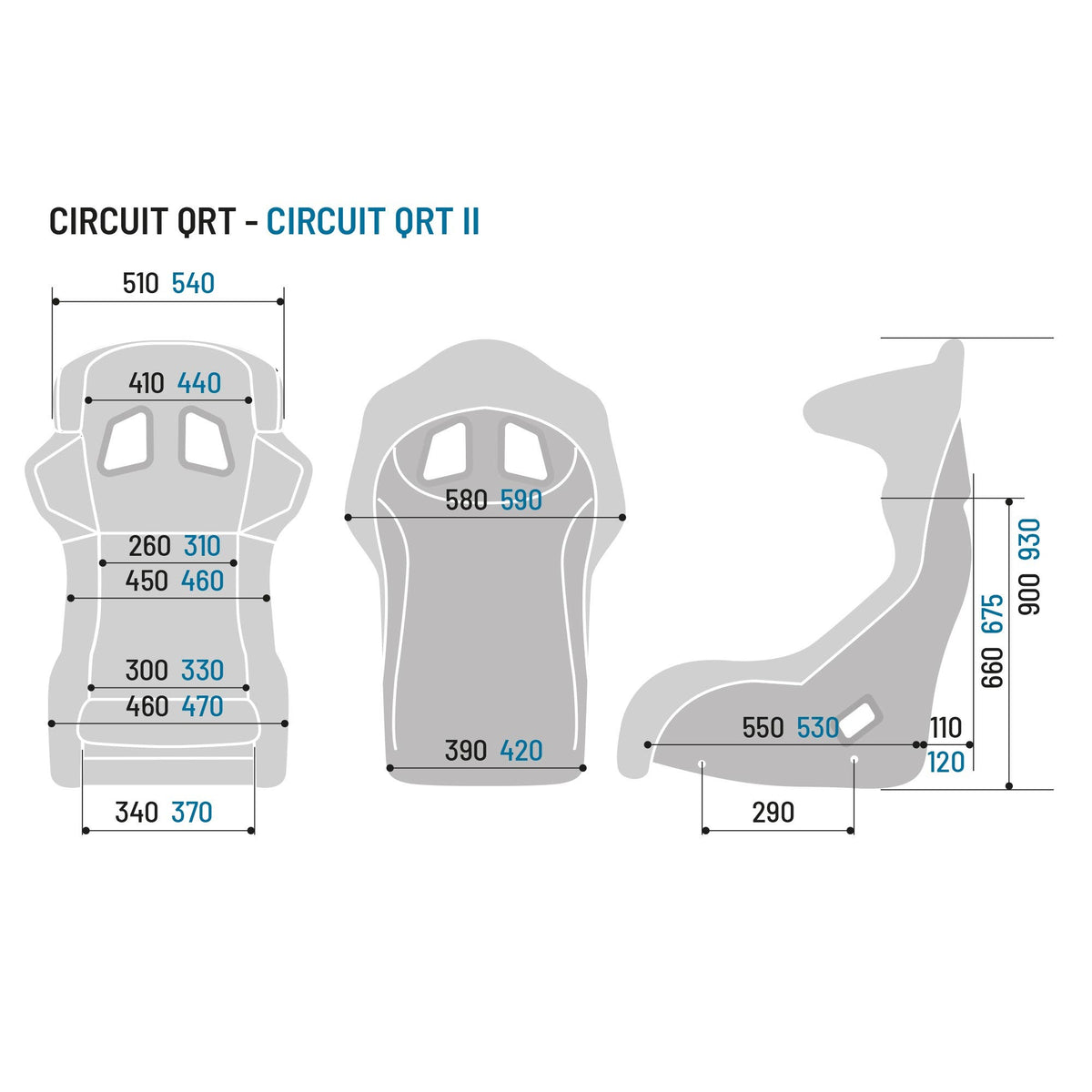 Scaun FIA Sparco Circuit QRT
