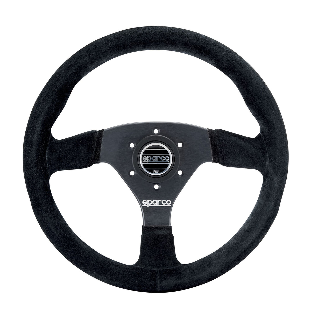 Volan Sparco R383 Negru - Piele Intoarsa