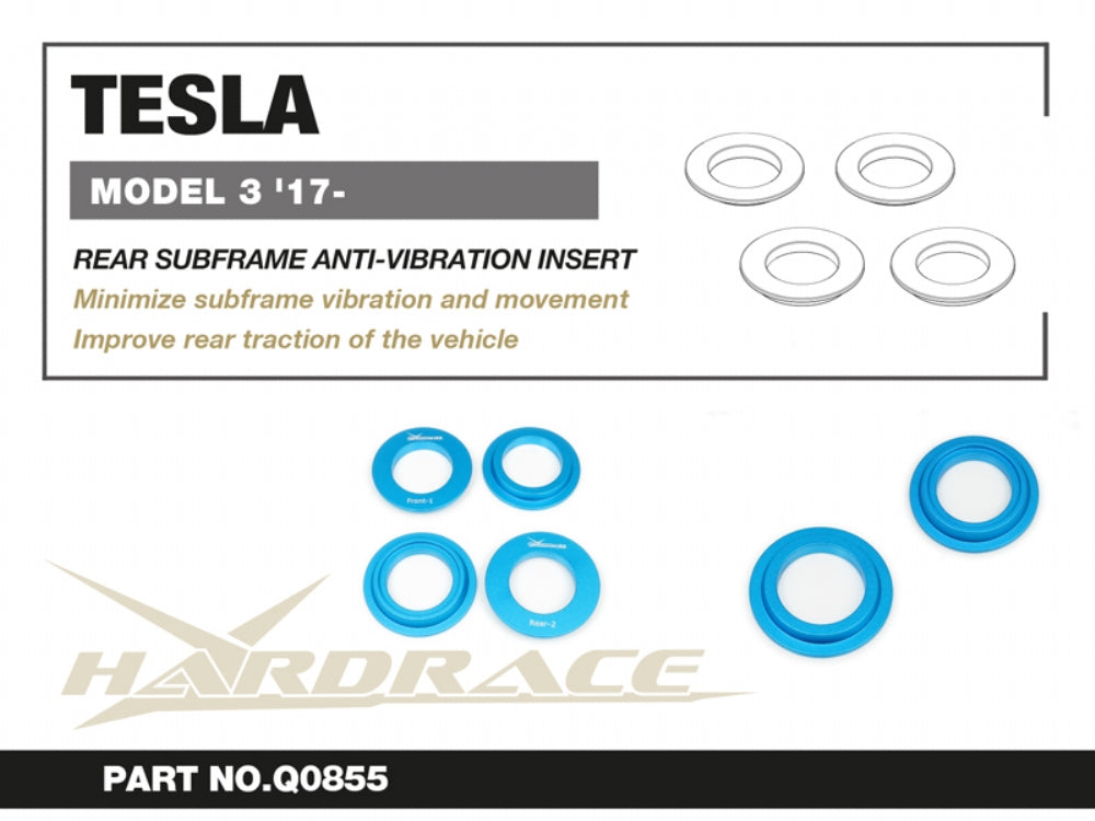 Insertie antivibratie punte spate Hardrace pentru Tesla Model 3 - Q0855