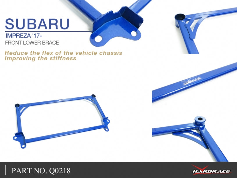 Bara rigidizare inferior fata Hardrace pentru Subaru Forester / Impreza - Q0218