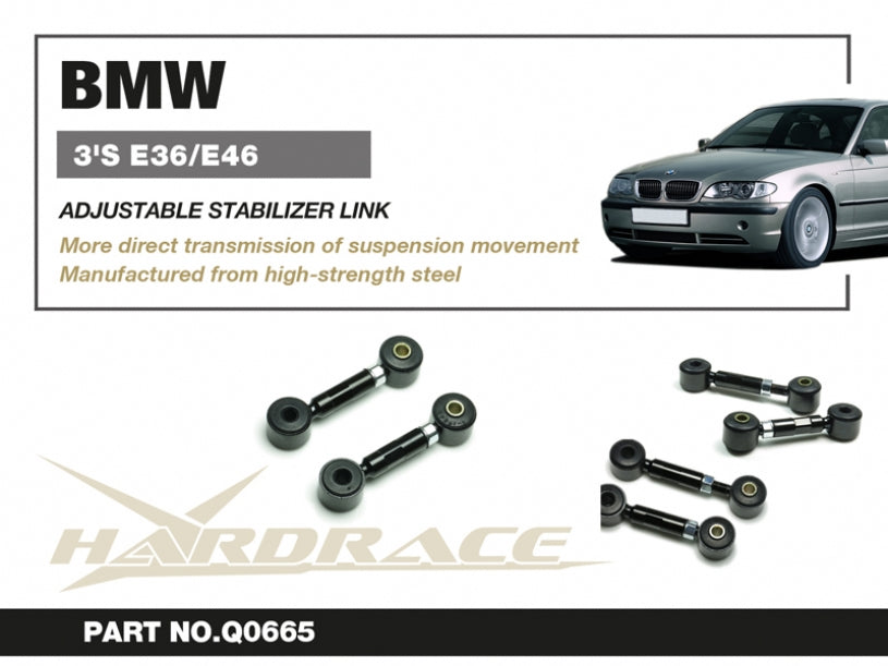 Bieleta antiruliu spate reglabila Hardrace pentru BMW M3 / Seria 3 - Q0665