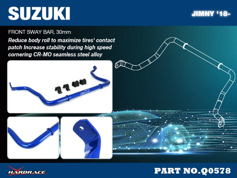 Bara stabilizatoare fata Hardrace pentru Suzuki Jimny - Q0578