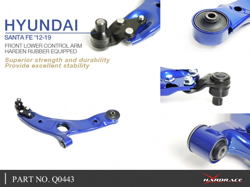 Brat suspensie inferior fata Hardrace pentru Hyundai Santa Fe - Q0443