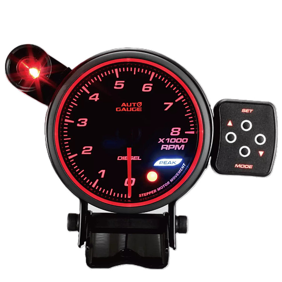 Turometru AutoGauge F50 Diesel 0-8.000 RPM, 80 mm