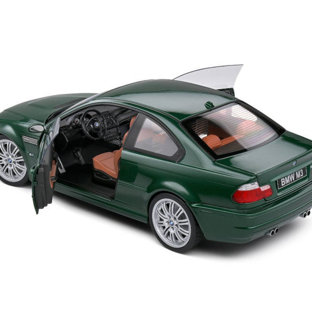 Macheta BMW M3 Coupe (E46) Oxford Green 2000 scara 1:18 Solido