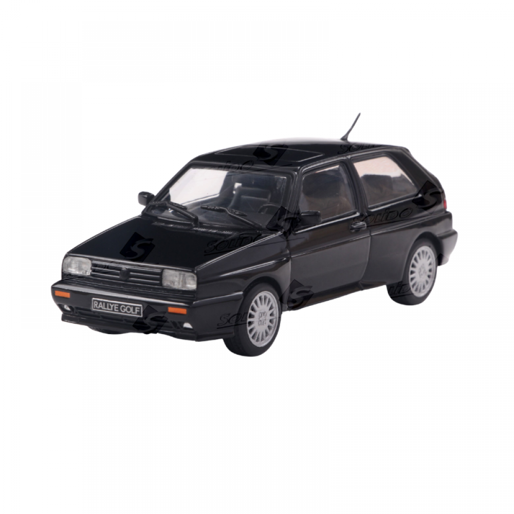 Macheta Volkswagen Golf Rally Negru 1989 scara 1:43 Solido