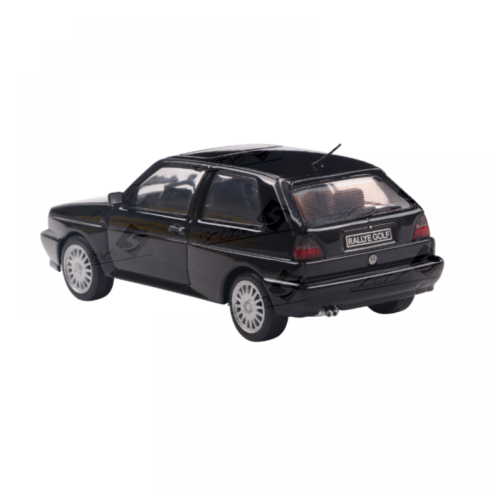 Macheta Volkswagen Golf Rally Negru 1989 scara 1:43 Solido