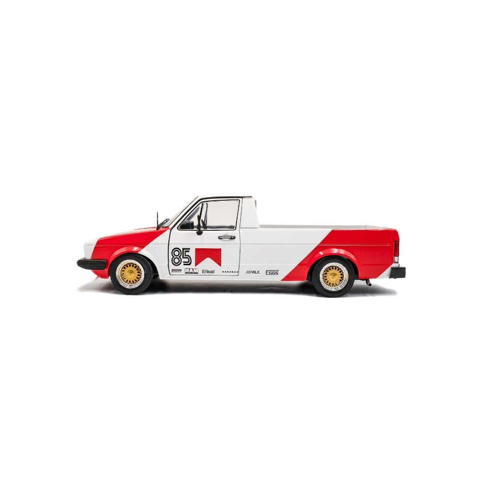 Macheta Volkswagen Caddy Mk1 M Racing Tribute 1982 scara 1:18 Solido