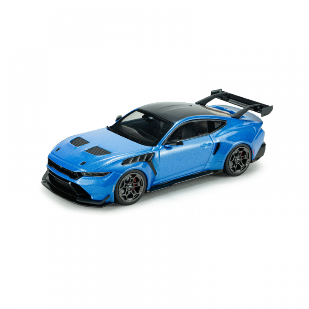 Macheta Ford Mustang GTD Indulgent Blue 2025 scara 1:43 Solido
