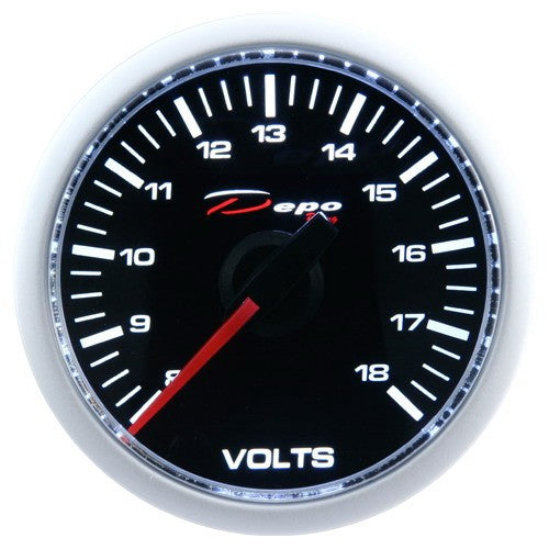 Voltmetru Depo Racing CSM 52 mm (8-18 V)