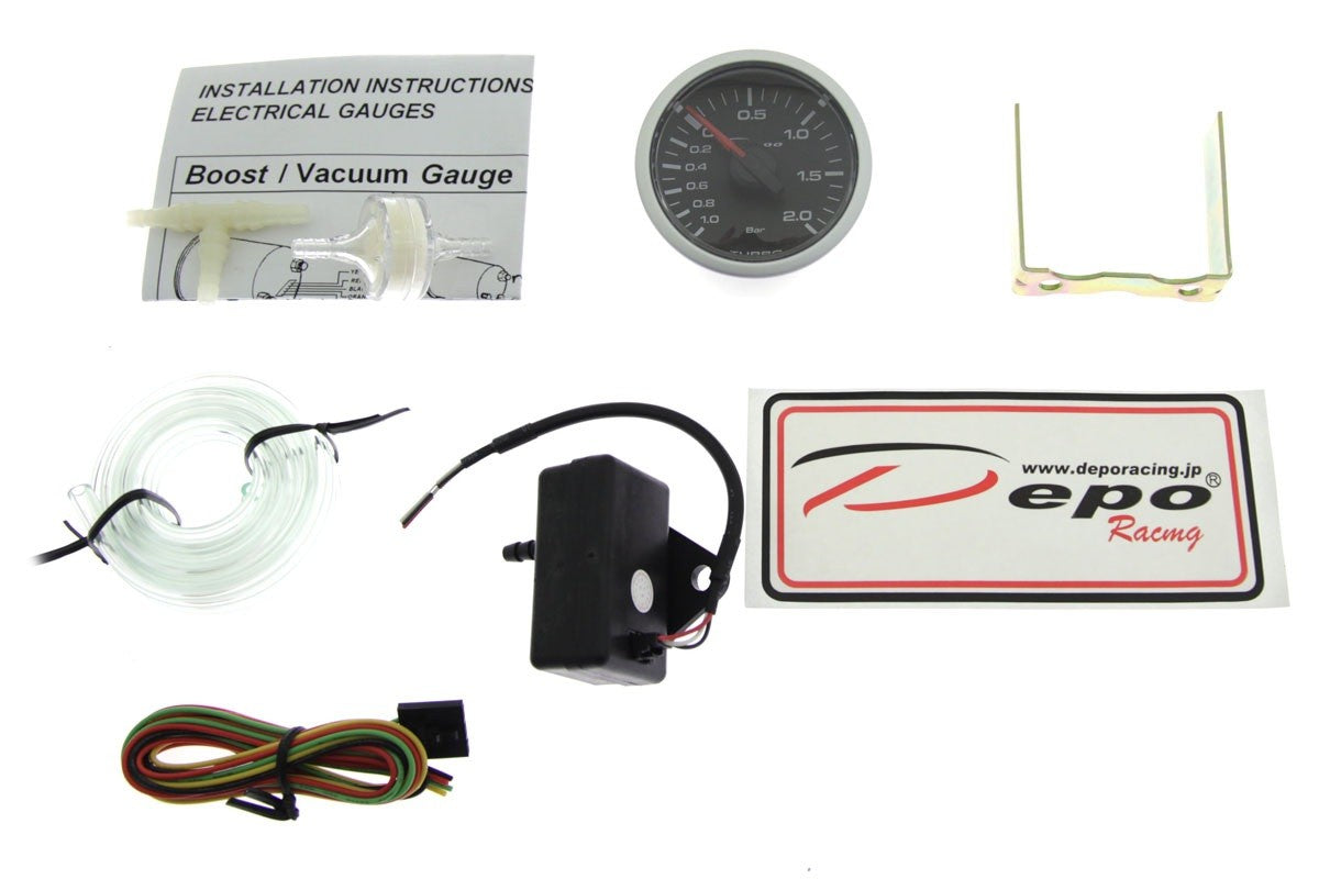 Ceas Presiune Turbo Electric Depo Racing CSM 52 mm (-1 la +2 bar)