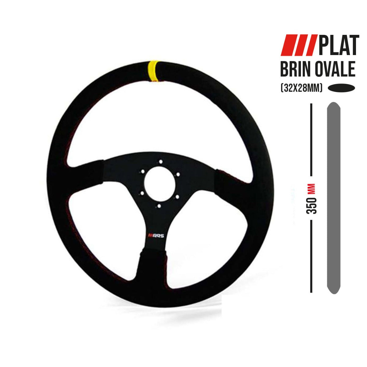 Volan sport RRS Veloce 350mm