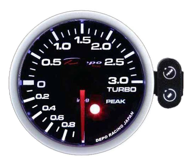 Ceas Presiune Turbo Programabil Depo Racing PK 52 mm (-1 la +3 bar)