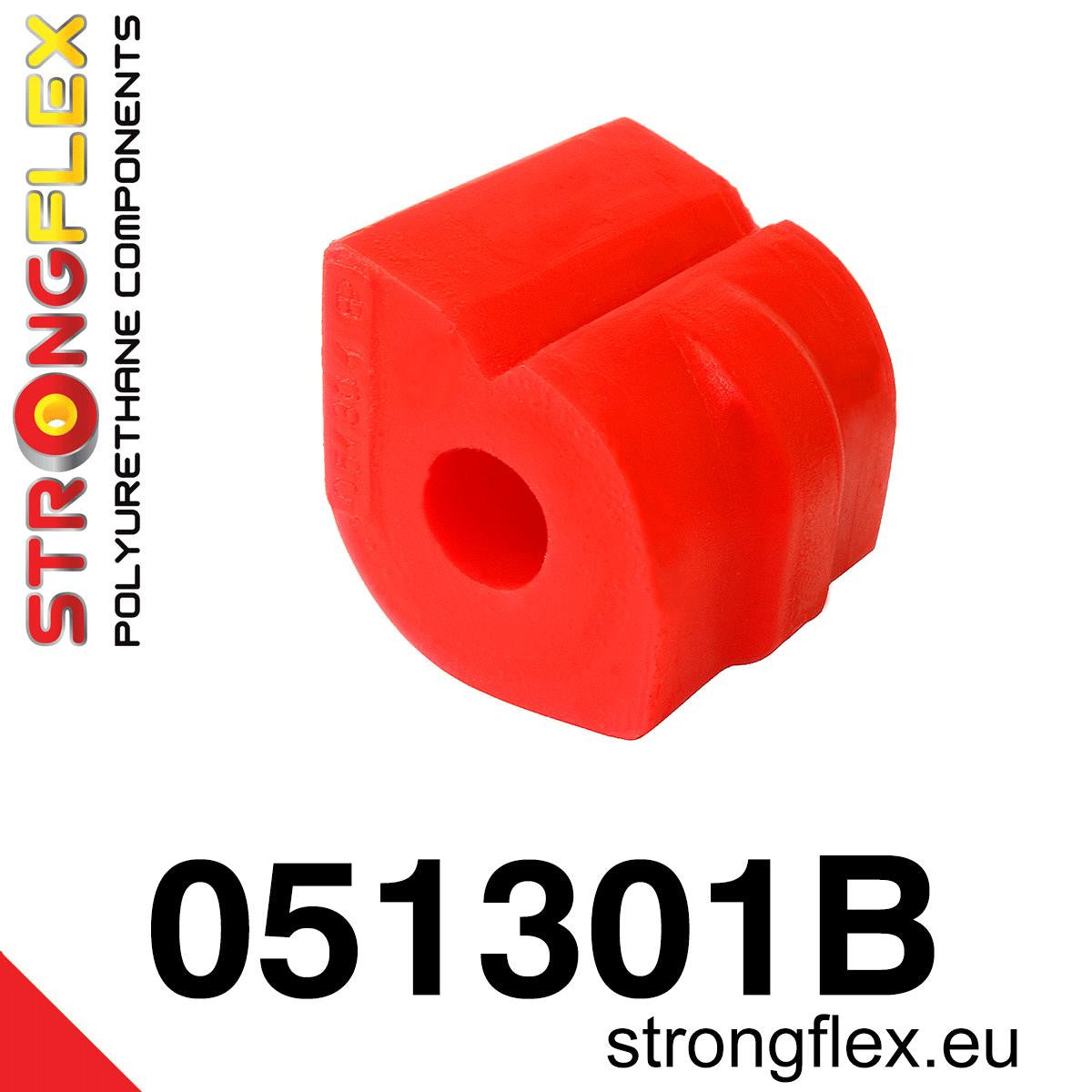 Prindere bara stabilizatoare fata - poliuretan Strongflex - Citroen C2, Citroen C3 ... - 051301B