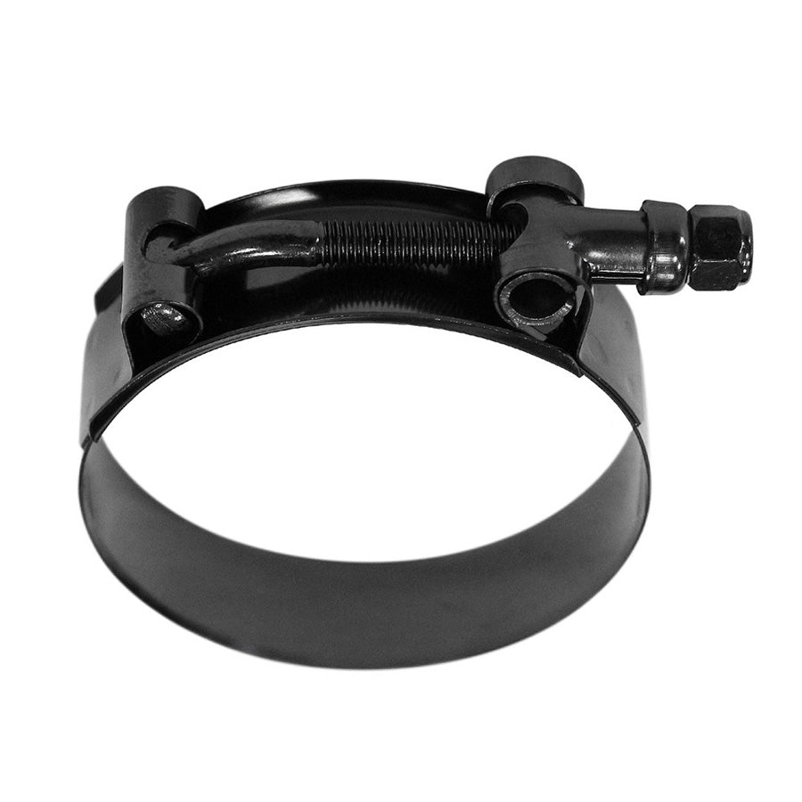 Colier T-Bolt Inox Negru Pentru Furtun Inalta Presiune