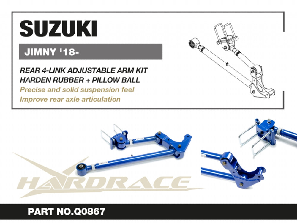 Kit brate spate cu prindere in 4 puncte Hardrace pentru Suzuki Jimny - Q0867