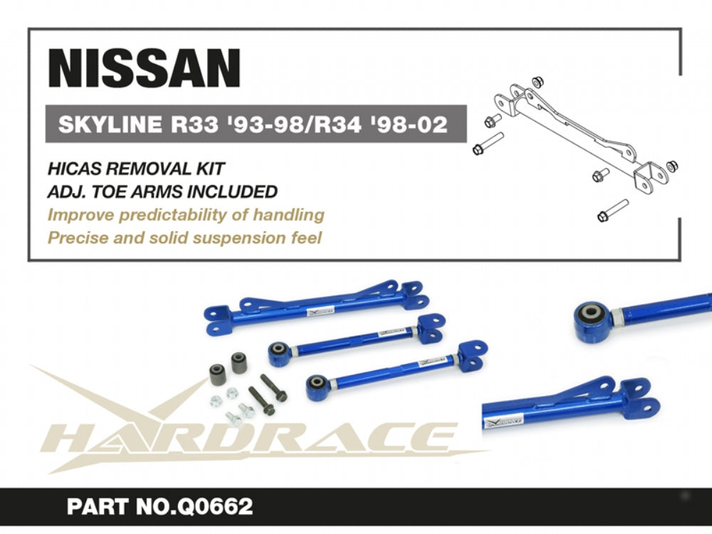 Kit anulare directie spate HICAS Hardrace pentru Nissan Skyline - Q0662