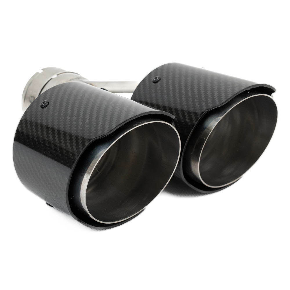 Ornament Toba Carbon 2x89mm Intrare 63,5mm Lustruit