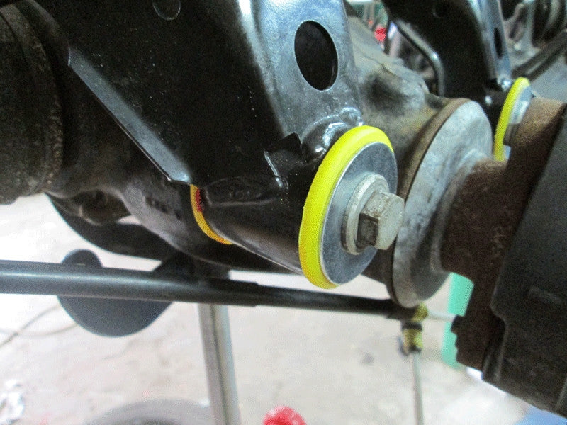 Schema montaj - Bucsa poliuretan Strongflex prindere fata diferential spate - BMW Seria 1, Seria 2, Seria 3, Seria 4 - 031598B
