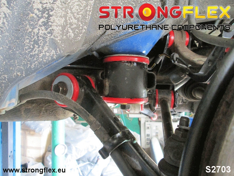 Schema montaj - Kit bucse poliuretan Strongflex suspensie spate SPORT - Subaru Forester, Impreza, Legacy/Outback, XV / Crosstrek - 276165A