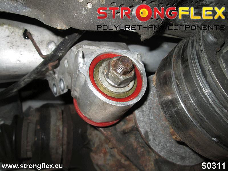 Schema montaj - Bucsa poliuretan Strongflex frontala prindere diferential spate - BMW Seria 5 - 031717B