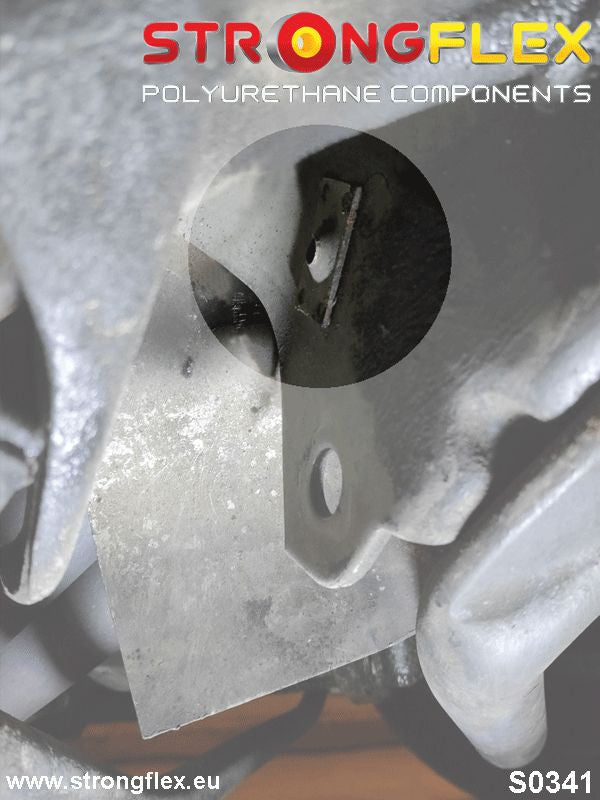 Schema montaj - Bucsa poliuretan Strongflex spate brat inferior fata SPORT - BMW Seria 5, Seria 6 - 031409A