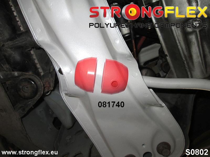 Schema montaj - Kit complet bucse poliuretan Strongflex pentru suspensie - Honda Prelude - 086204B