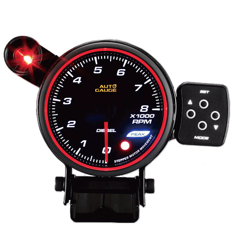 Turometru AutoGauge F50 Diesel 0-8.000 RPM, 80 mm