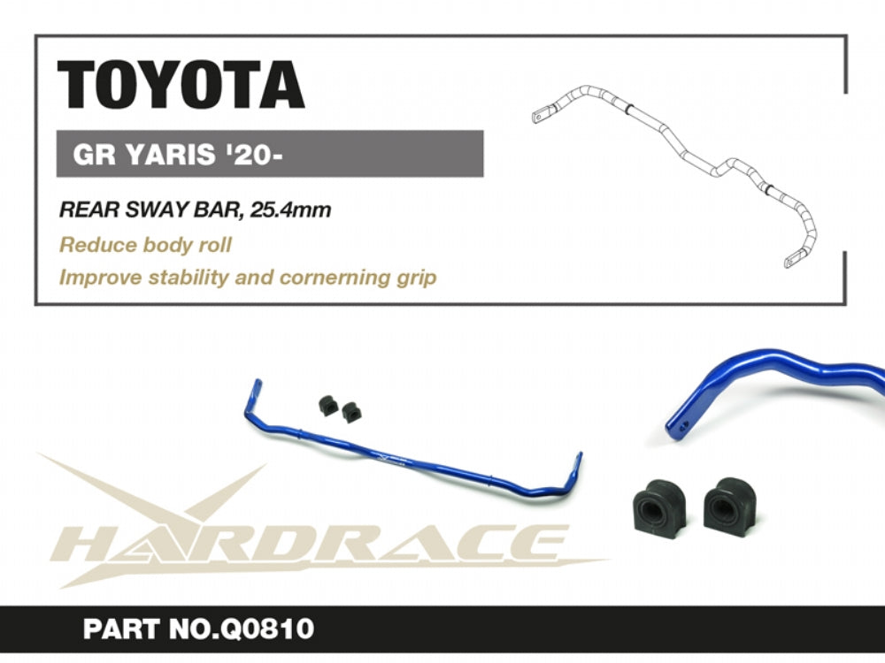 Bara stabilizatoare spate Hardrace pentru Toyota GR Corolla / GR Yaris - Q0810