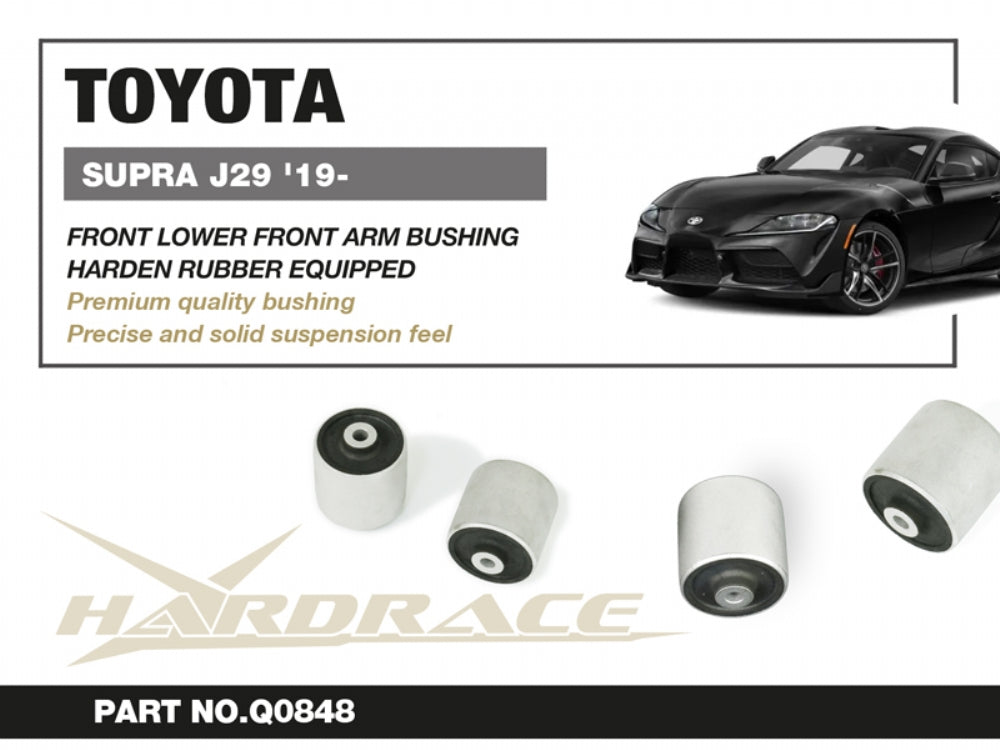 Set bucse brat suspensie inferior fata Hardrace pentru BMW Seria 4 / X4 / Toyota GR Supra - Q0848