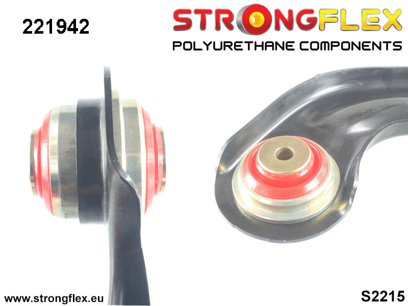 Schema montaj - Kit complet bucse poliuretan Strongflex pentru suspensie SPORT - Audi A3 / S3 / RS3, TT / TTS / TTRS / Seat Leon - 226228A