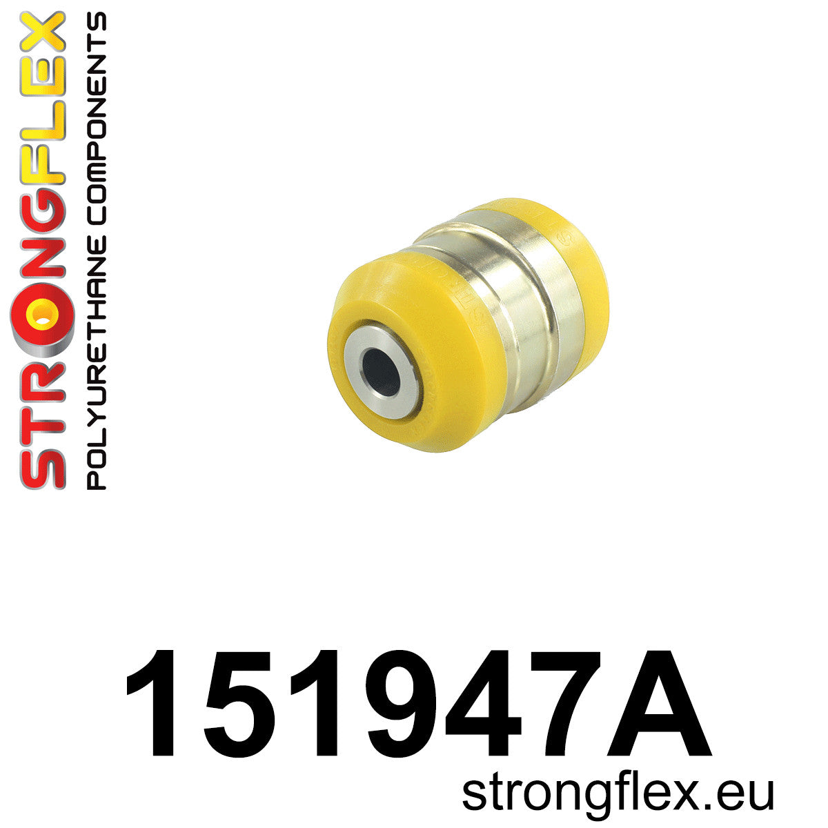Brat inferior fata - bucsa spate 58mm SPORT - poliuretan Strongflex - Renault Megane - 151947A