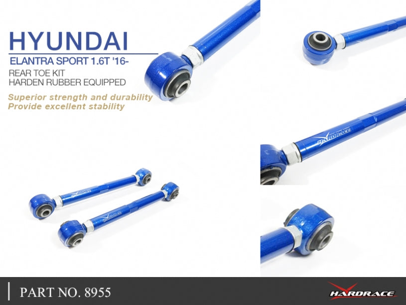 Kit corectie convergenta spate Hardrace pentru Hyundai Veloster / i30 - 8955