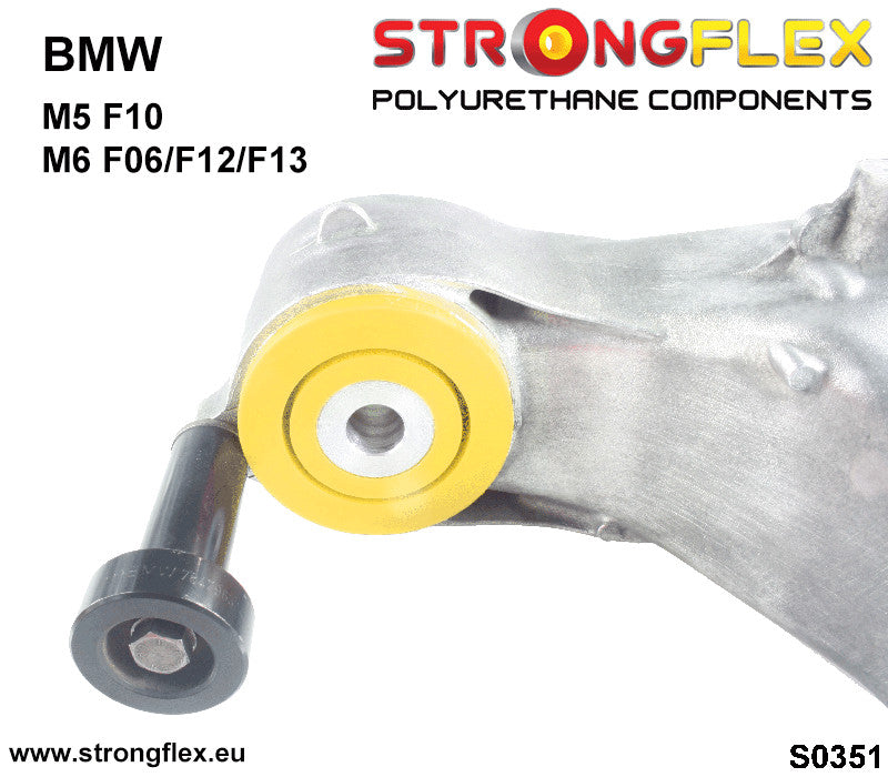Schema montaj - Bucsa poliuretan Strongflex diferential spate SPORT - BMW Seria 5, Seria 6 - 032056A