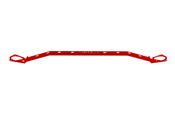 Bara rigidizare Staffa BMW 3 E46 Coupe Compact PRO fata sus #Culoare_Rosu