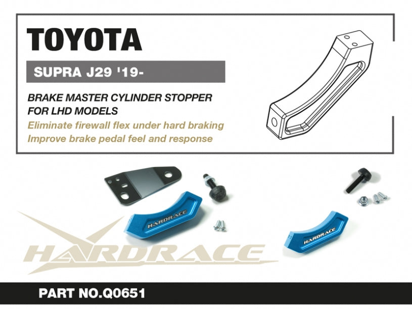 Distantier pompa centrala frana Hardrace pentru Toyota GR Supra - Q0651