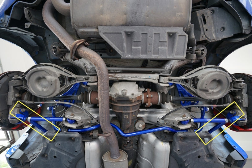 Brat tensiune brat tractiune spate Hardrace pentru Infiniti G / Nissan 350Z - 7164