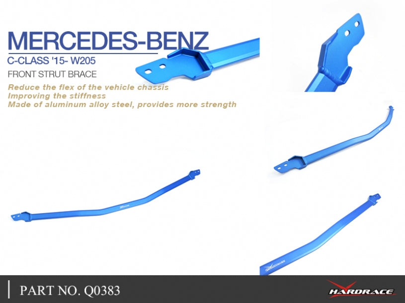 Bara rigidizare telescoape fata Hardrace pentru Mercedes-Benz C-Class - Q0383