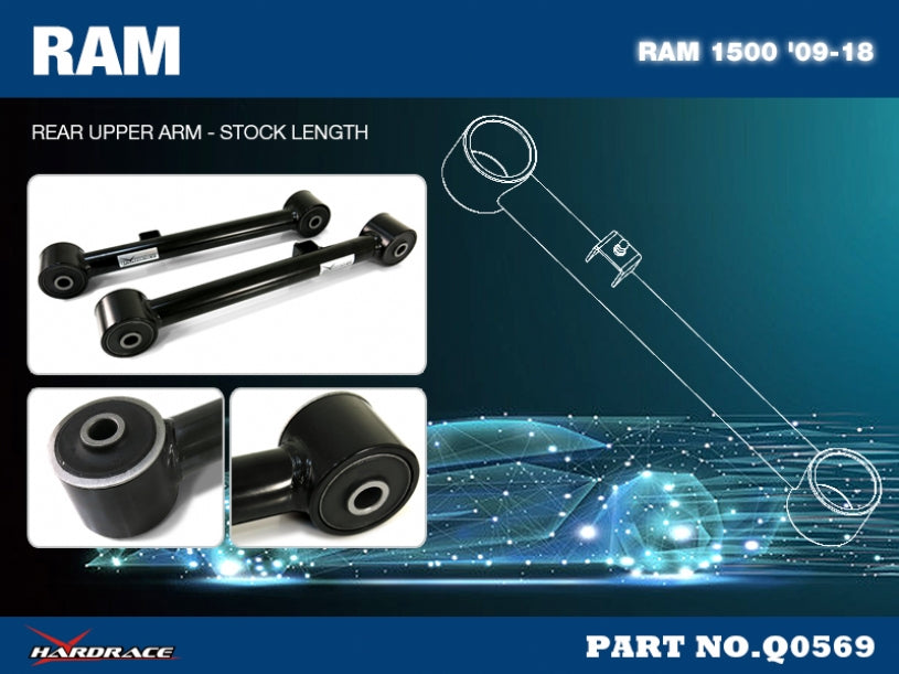 Brat suspensie superior spate Hardrace pentru Dodge Ram - Q0569