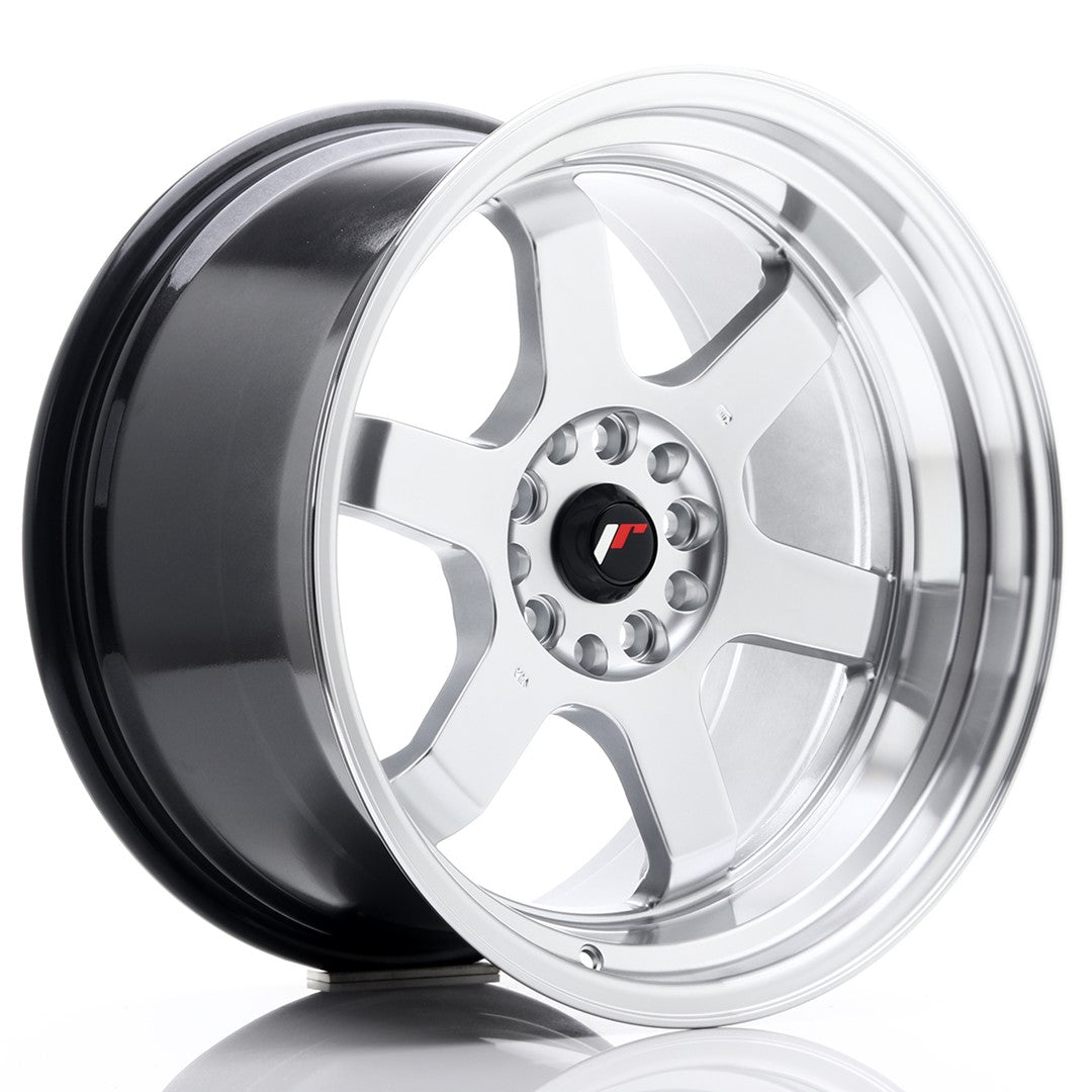 Jante Japan Racing JR12 R18 10J ET20 Argintiu Intens - PCD Configurabil