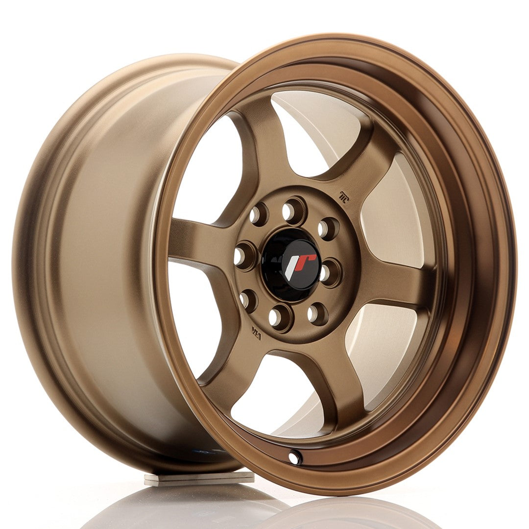 Jante Japan Racing JR12 R15 8.5J ET13 Bronz Anodizat Inchis - PCD Configurabil