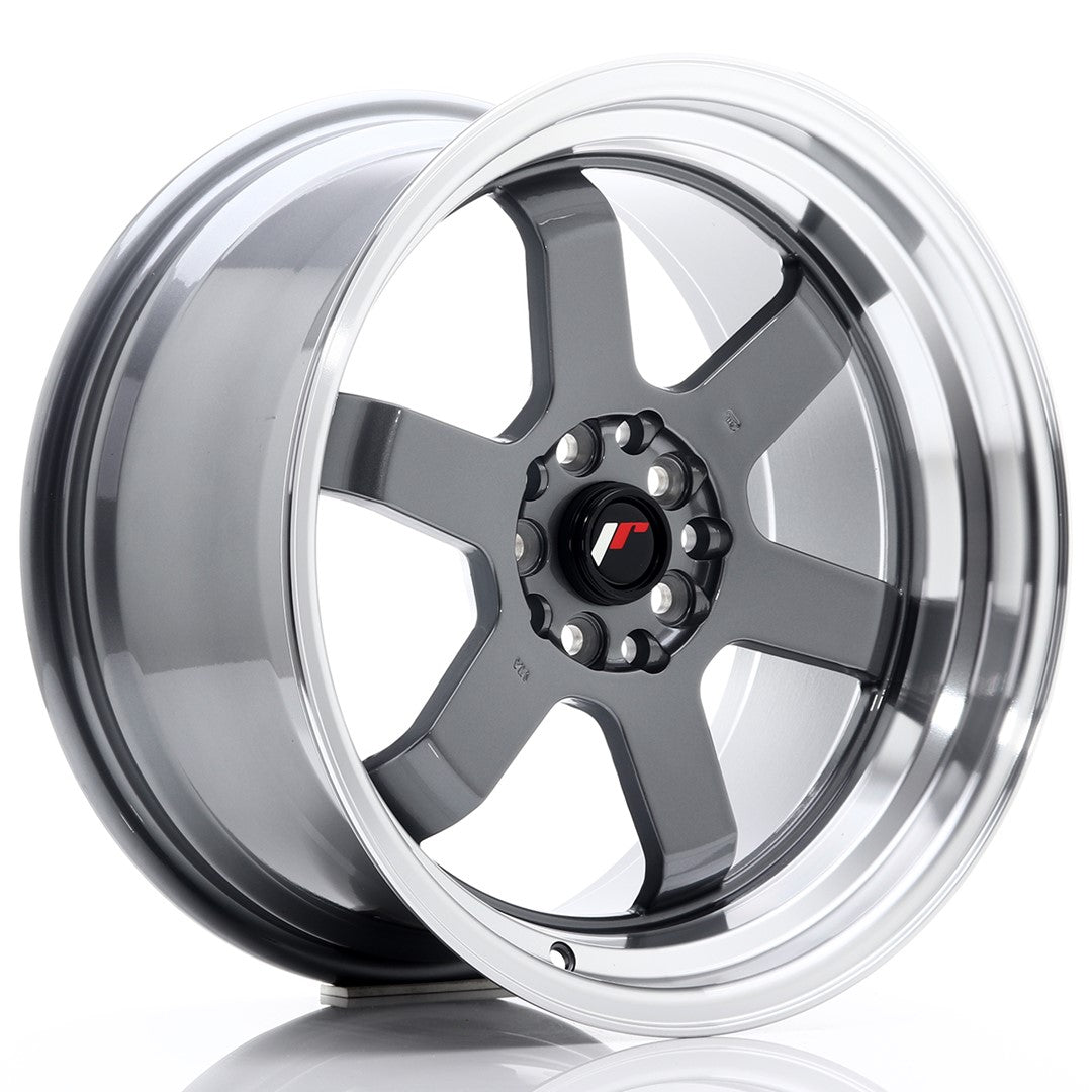 Jante Japan Racing JR12 R17 9J ET25 Gri Metalic - PCD Configurabil