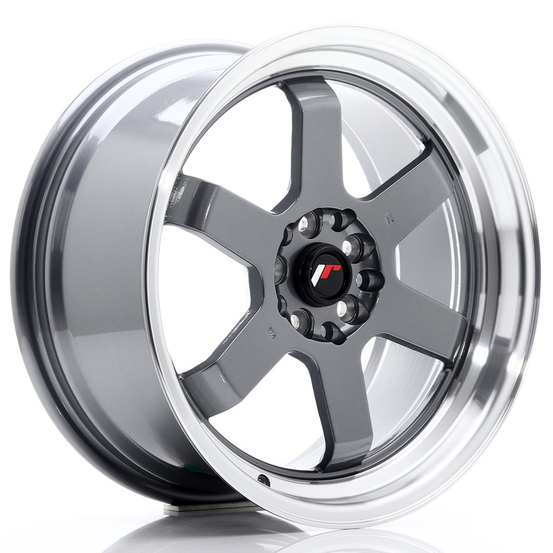 Jante Japan Racing JR12 R17 8J ET33 Gri Metalic - PCD Configurabil