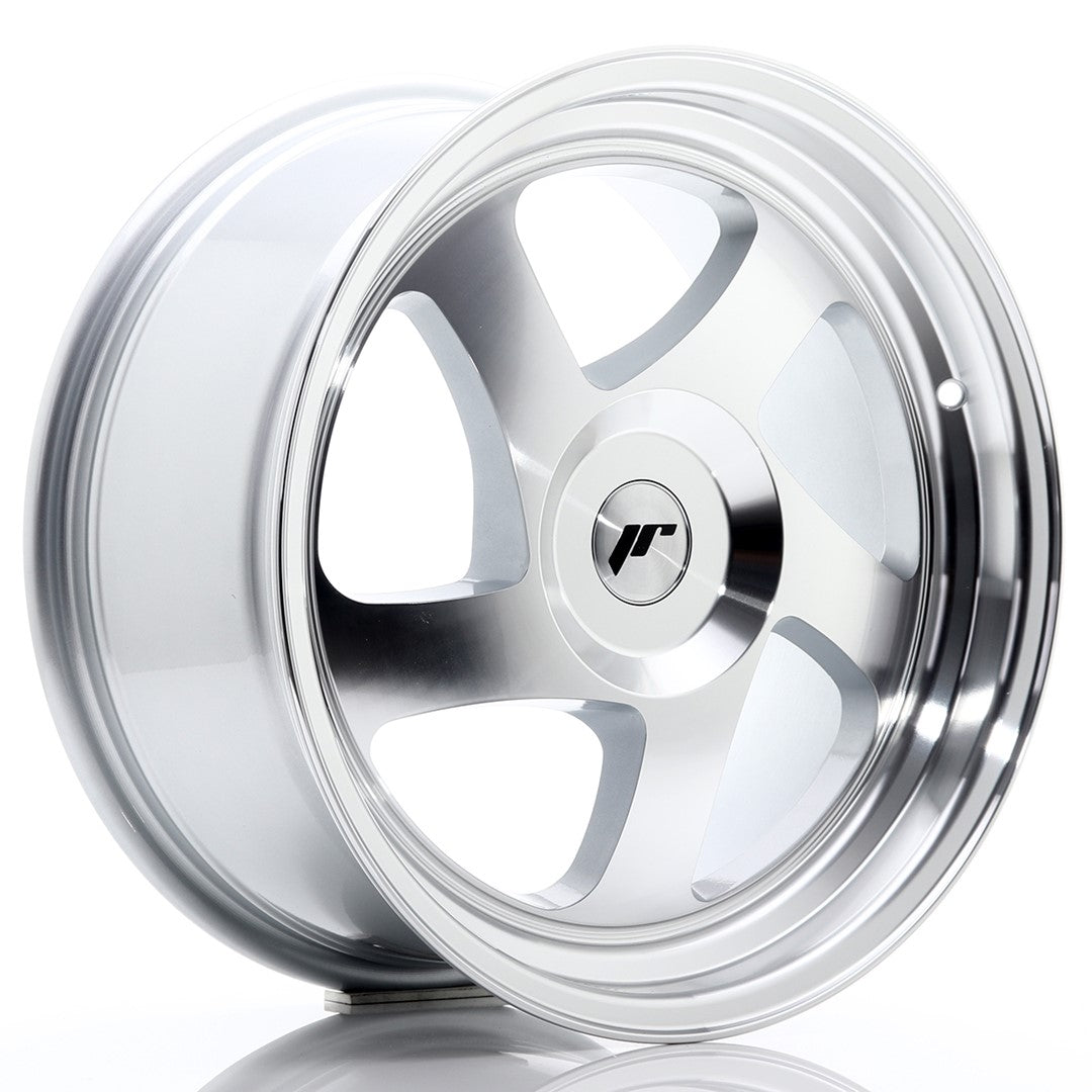 Jante Japan Racing JR15 R17 8J ET35 Argintiu cu Fata CNC - PCD Configurabil