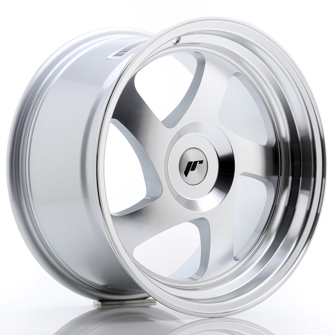 Jante Japan Racing JR15 R17 9J ET25 Argintiu cu Fata CNC - PCD Configurabil