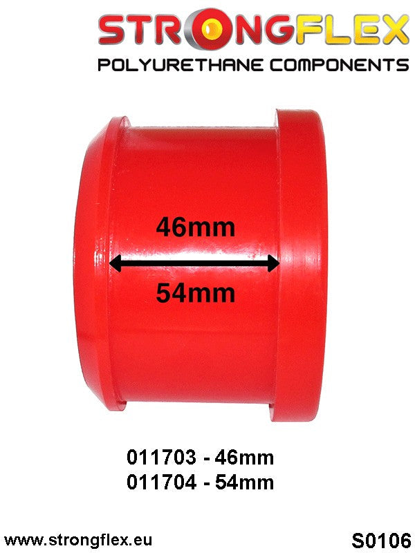 Schema montaj - Kit complet bucse poliuretan Strongflex pentru suspensie - Alfa Romeo 159, Brera, Spider - 016260B