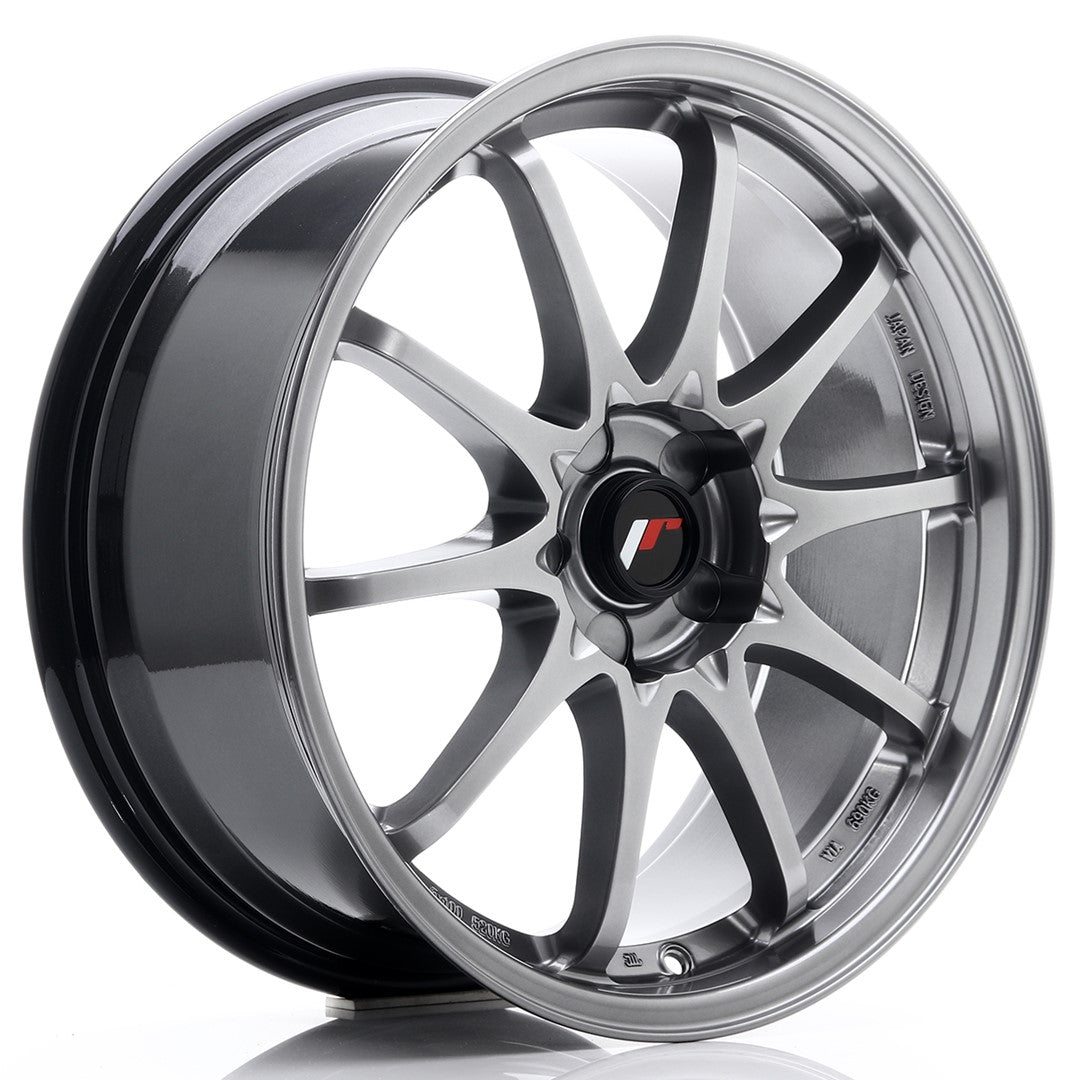 Jante Japan Racing JR5 R18 8J ET35 Negru Intens - PCD Configurabil