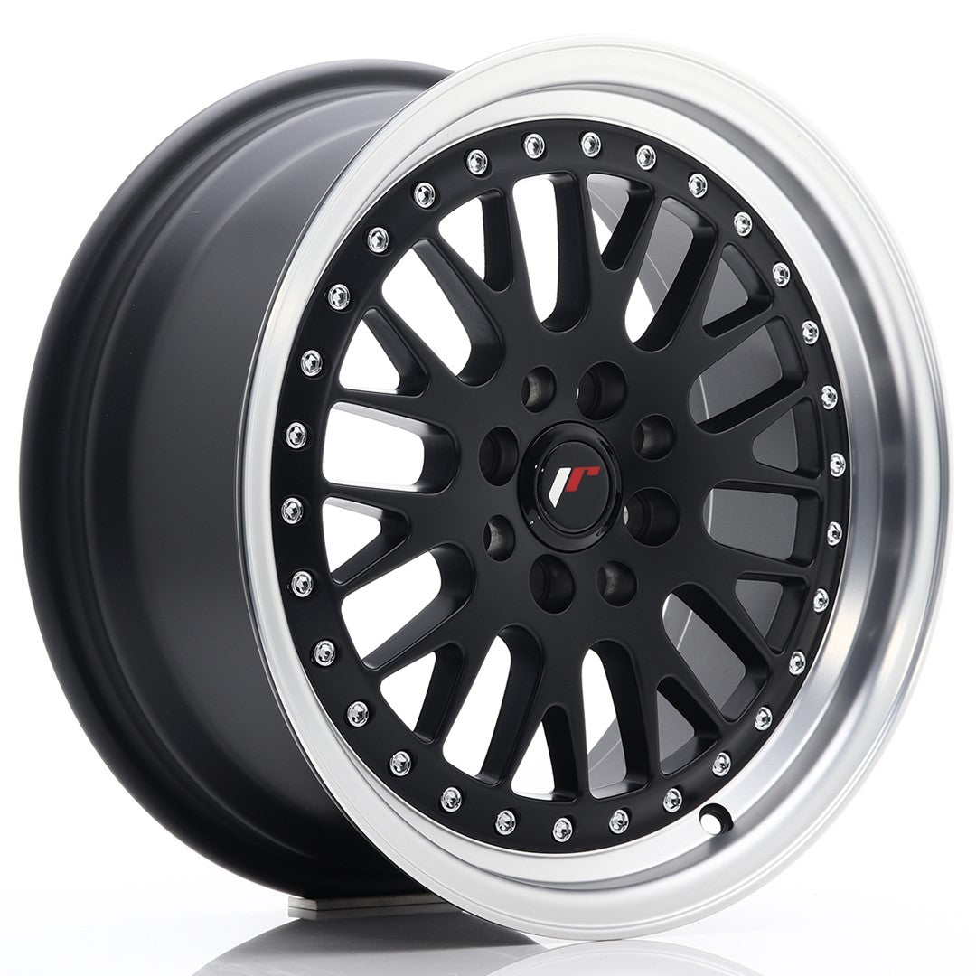 Jante Japan Racing JR10 R16 7J ET30 Negru Mat cu Buze CNC - PCD Configurabil