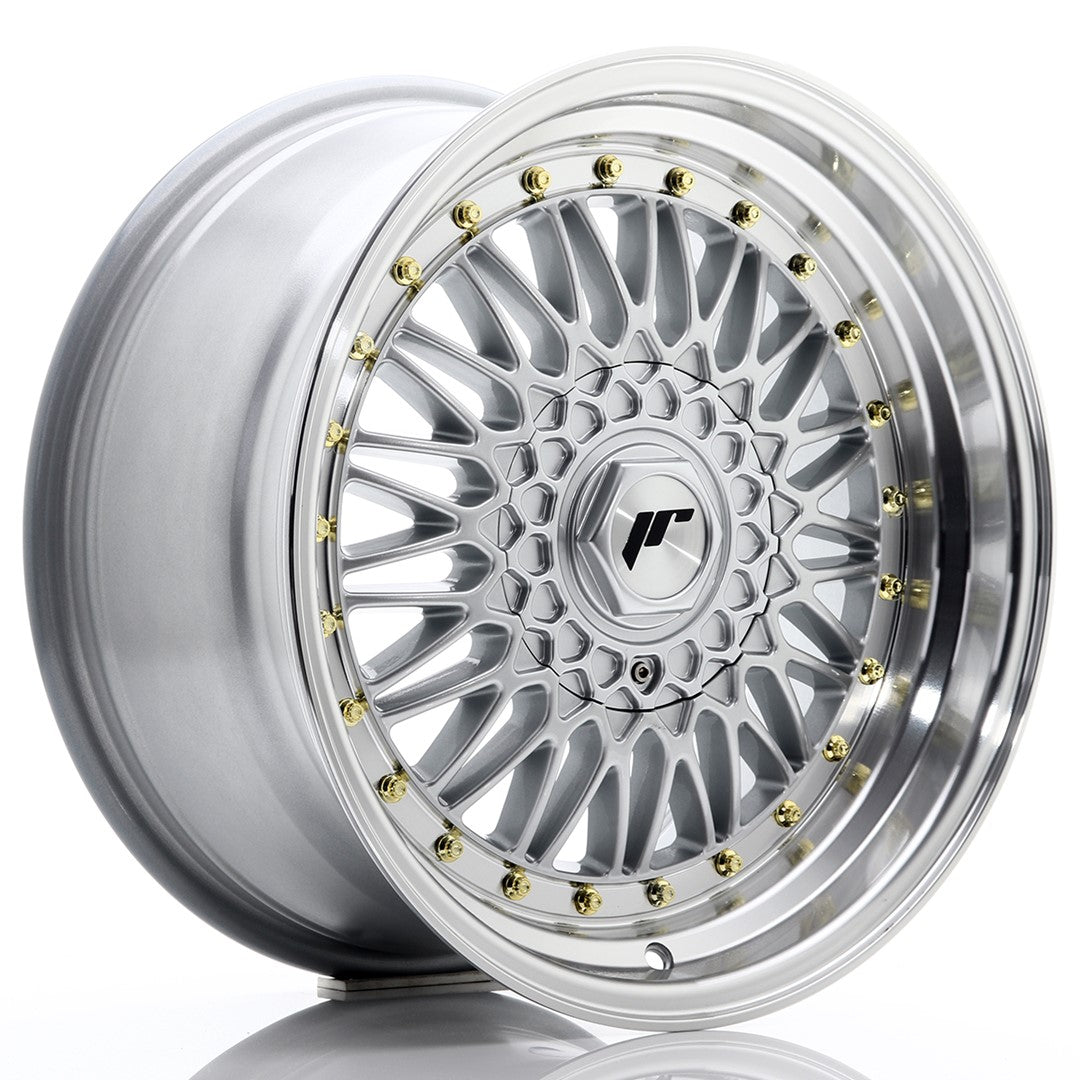 Jante Japan Racing JR9 R17 8.5J ET20 Argintiu cu Buze CNC - PCD Configurabil