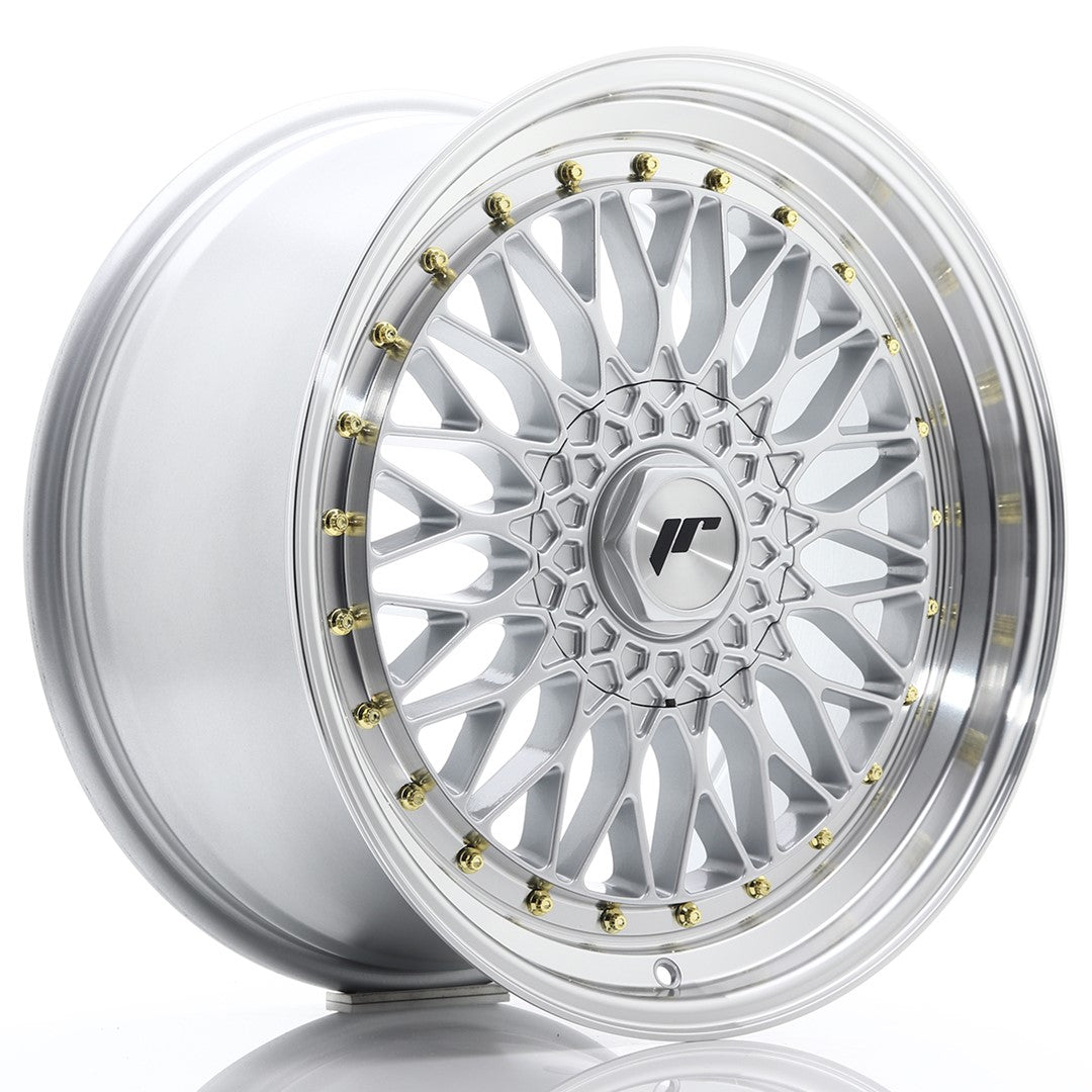Jante Japan Racing JR9 R19 9.5J ET35 Argintiu cu Buze CNC - PCD Configurabil
